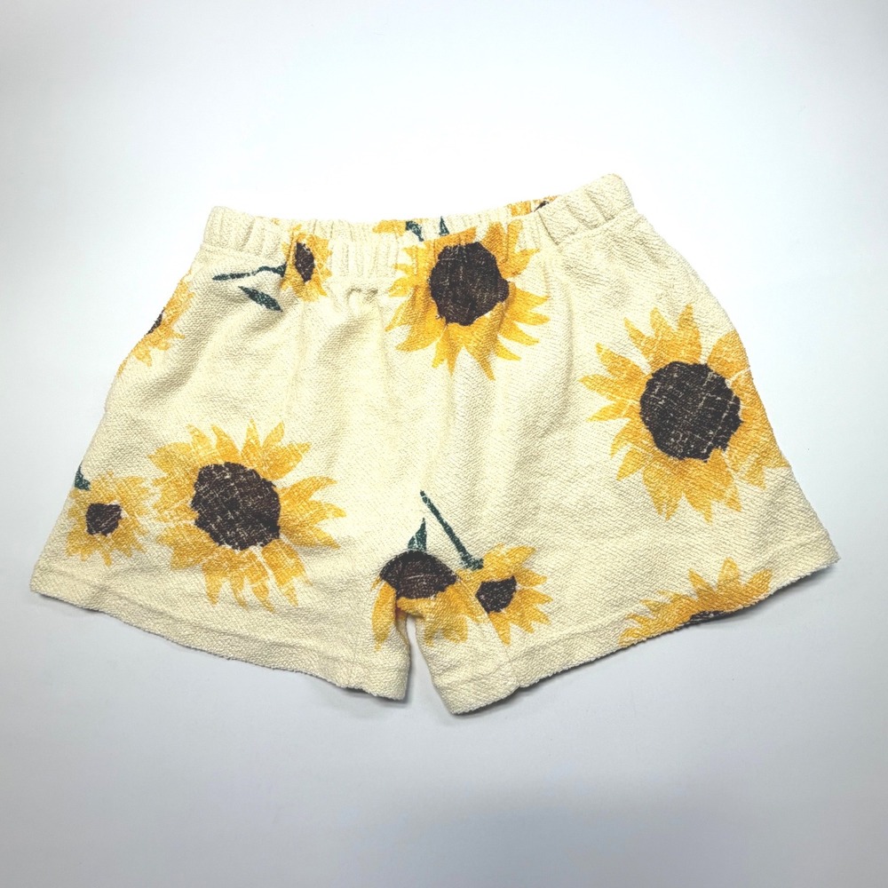Urban Outfitters Sunflower Shorts Women's M Y2K Boho Terry‎ Lounge
